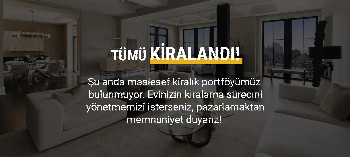 Tümü Kiralandı